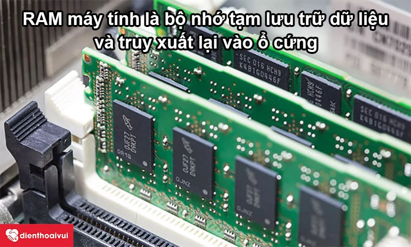RAM m&aacute;y t&iacute;nh l&agrave; g&igrave;?