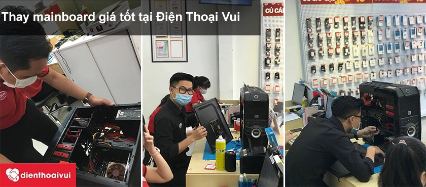 Mua Mainboard PC - Bo mạch chủ m&aacute;y t&iacute;nh Gaming, đồ hoạ ch&iacute;nh h&atilde;ng tại Điện Thoại Vui