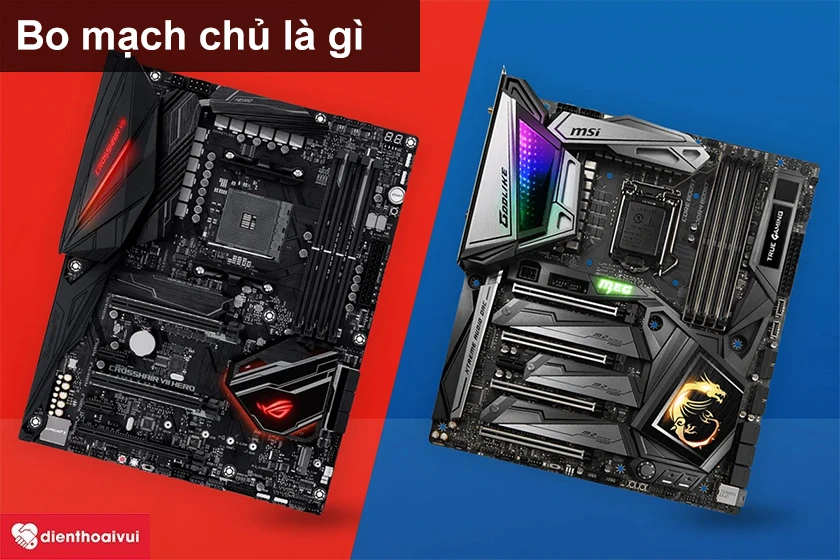 mainboard &ndash; hay bo mạch chủ gi&uacute;p li&ecirc;n kết v&agrave; tạo th&agrave;nh một bộ m&aacute;y thống nhất