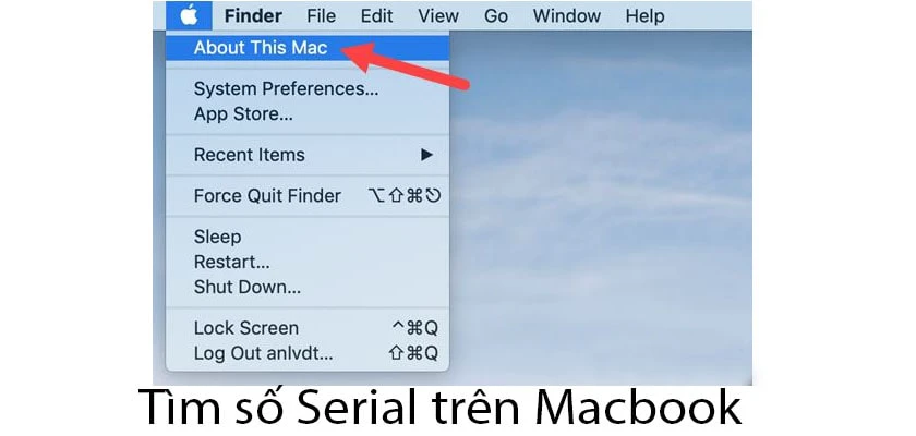 C&aacute;ch check bảo h&agrave;nh Macbook Air / Pro bằng c&aacute;ch t&igrave;m số Seri