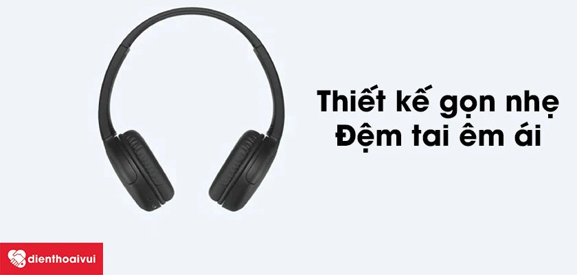 Thiết kế kh&ocirc;ng d&acirc;y gọn nhẹ, thời gian sử dụng tới 35 giờ