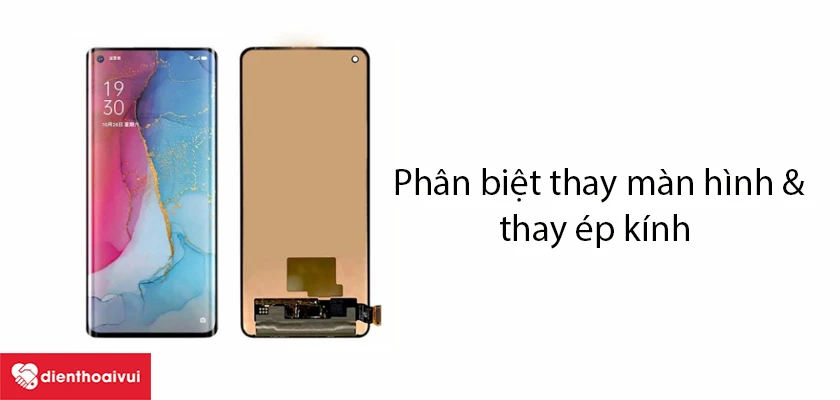 Ph&acirc;n biệt thay m&agrave;n h&igrave;nh v&agrave; thay &eacute;p k&iacute;nh OnePlus 8T