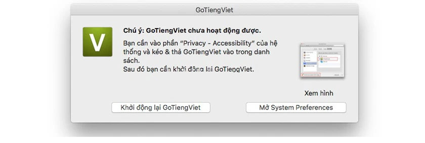 G&otilde; tiếng việt macbook bằng GoTiengViet&nbsp;