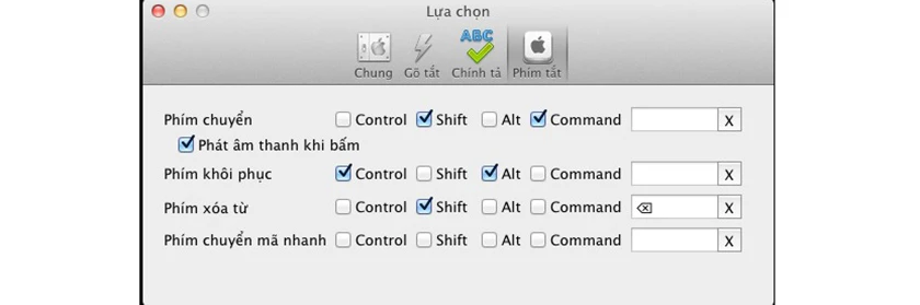 G&otilde; tiếng việt macbook bằng GoTiengViet&nbsp;