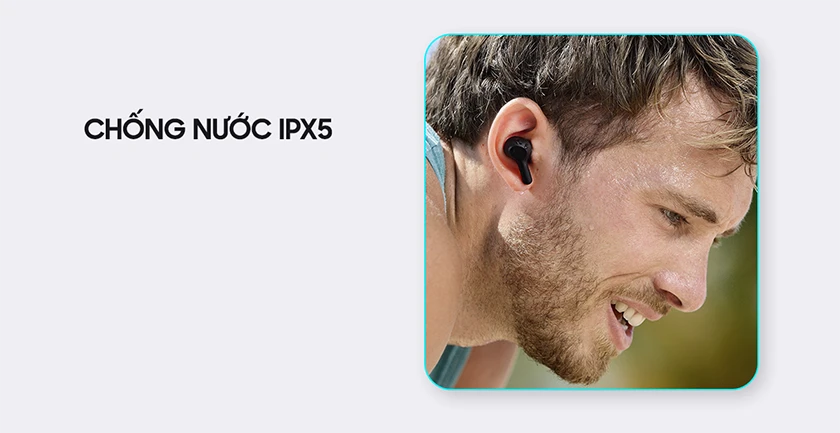 Tai nghe Bluetooth kh&ocirc;ng d&acirc;y Aukey T25 ch&ocirc;́ng nước chu&acirc;̉n IPX5