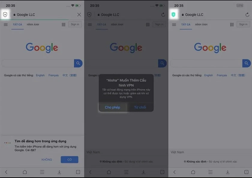 Fix lỗi với trình duyệt hỗ trợ VPN