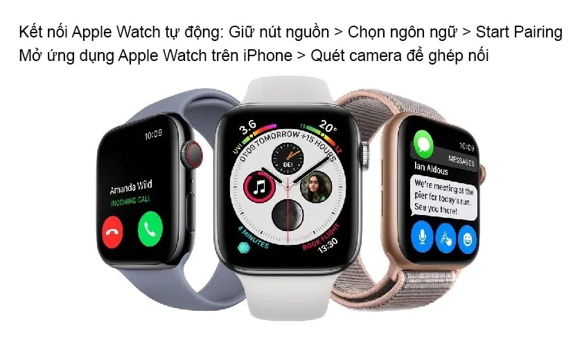 cách sử dụng apple watch- Kết nối tự động