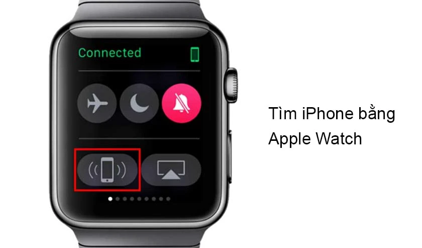 Find my iPhone với Apple Watch