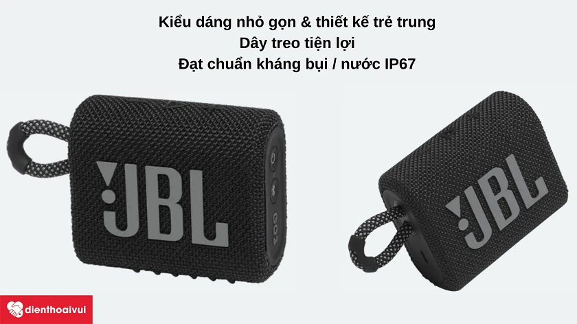 Kiểu d&aacute;ng nhỏ gọn dễ cầm tay, chống bụi / nước chuẩn IP67
