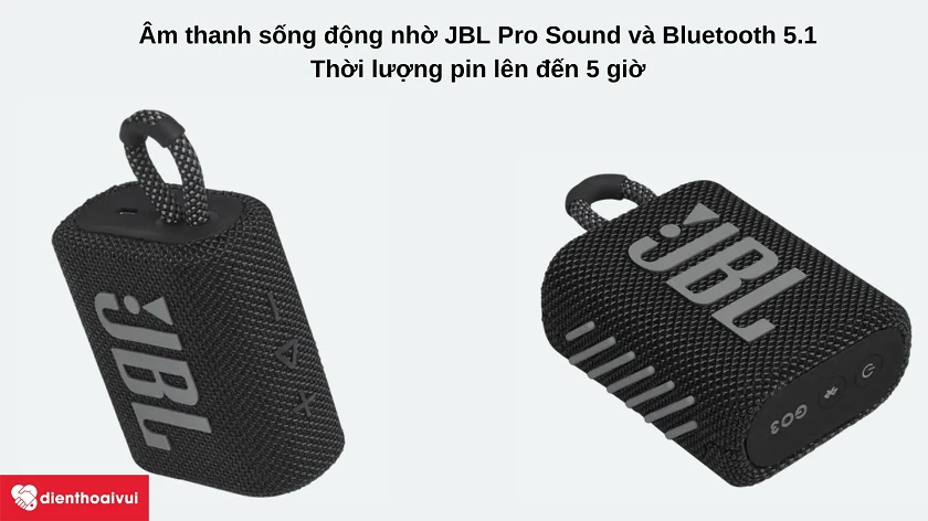 Kết nối Bluetooth kh&ocirc;ng delay, &acirc;m thanh mạnh mẽ, ph&aacute;t nhạc 5 giờ liền