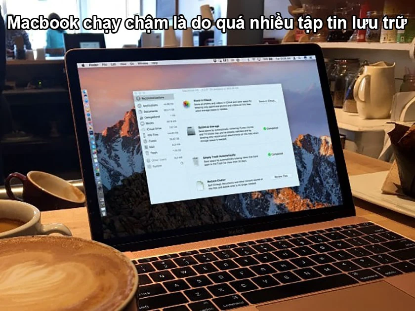 Nguyên nhân máy Macbook chạy chậm