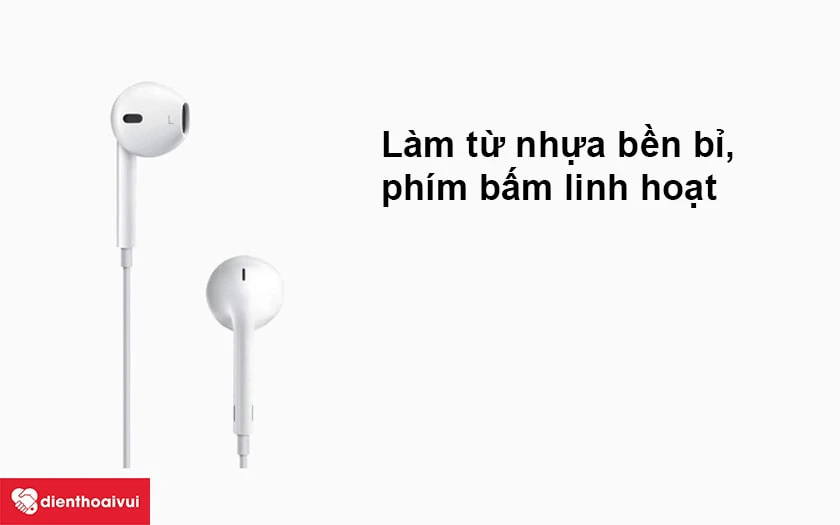 L&agrave;m từ nhựa bền bỉ, ph&iacute;m bấm linh hoạt