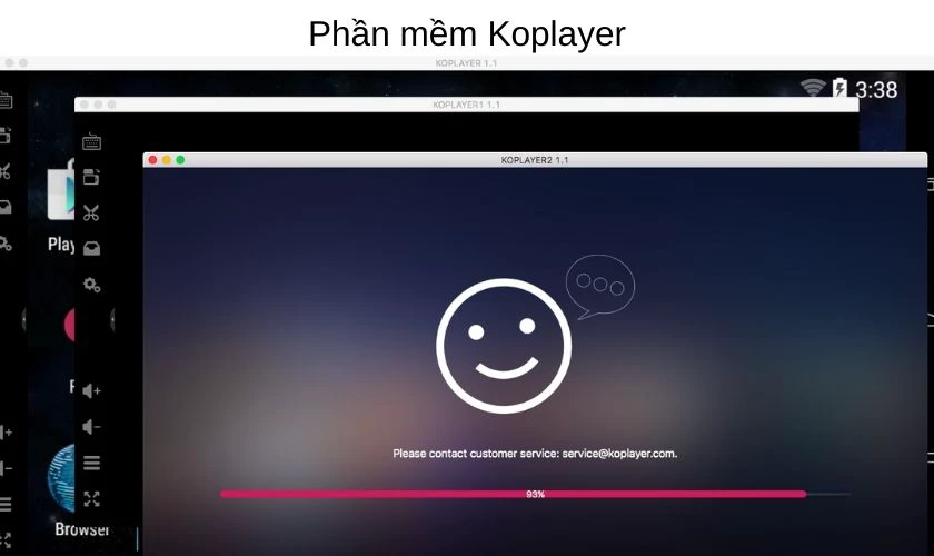 Phần mềm giả lập Android tr&ecirc;n Macbook Koplayer