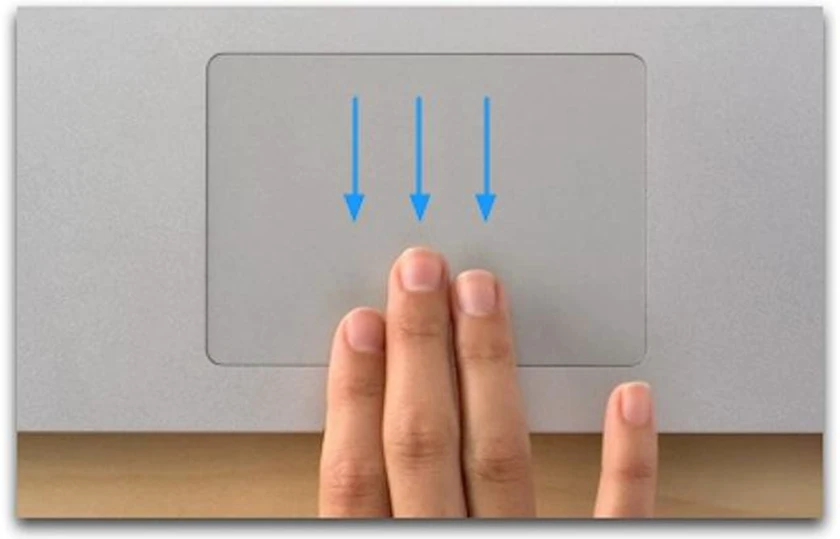 sử dụng trackpad với App Expose