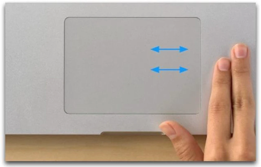 cách sử dụng touchpad macbook với Notification Center