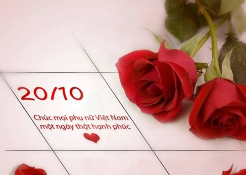 &Yacute; nghĩa ng&agrave;y 20/10 ngắn gọn