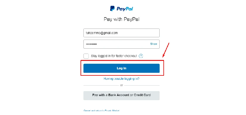 tài khoản paypal