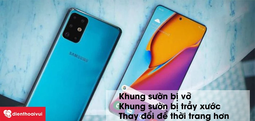 Khi n&agrave;o cần thay sườn Samsung Galaxy S10?