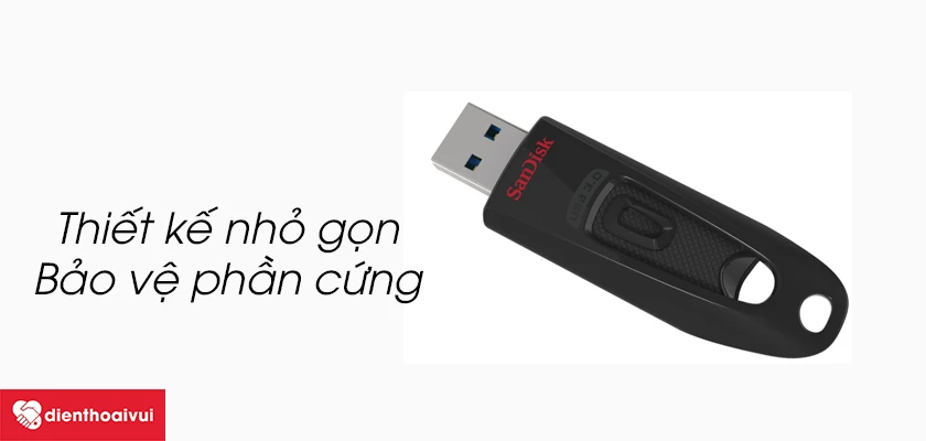 Thiết kế nhỏ gọn, khả năng lưu trữ lớn