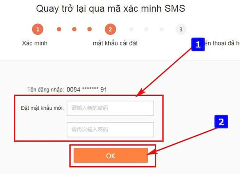 C&aacute;ch lấy lại mật khẩu wei bo