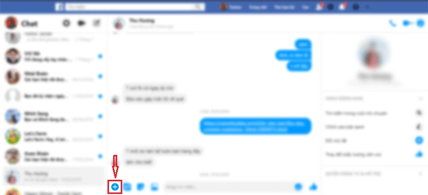 Gửi tin nhắn hội thoại tr&ecirc;n Messenger Voice tr&ecirc;n m&aacute;y t&iacute;nh