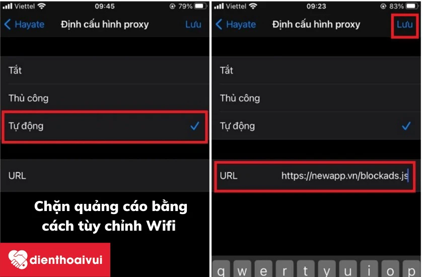 Chặn quảng c&aacute;o tr&ecirc;n iPhone bằng c&aacute;ch thay đổi cấu h&igrave;nh Wifi