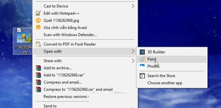 lỗi window photo viewer cant display this picture