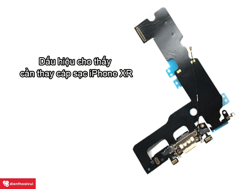 Dấu hiệu cho thấy bạn n&ecirc;n cần thay c&aacute;p sạc iPhone XR