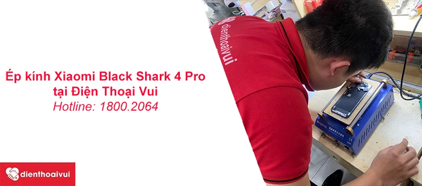 Thay mặt k&iacute;nh Xiaomi Black Shark 4 Pro gi&aacute; tốt, nhanh ch&oacute;ng tại Điện Thoại Vui