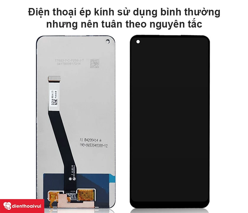 Điện thoại &eacute;p k&iacute;nh c&oacute; d&ugrave;ng như ban đầu