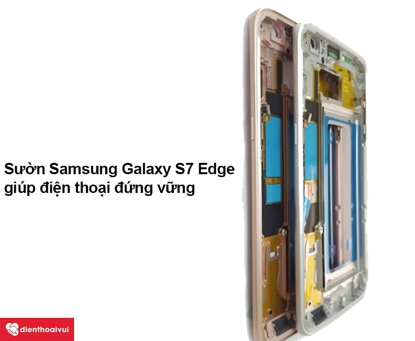 T&aacute;c dụng của sườn Samsung Galaxy S7 Edge