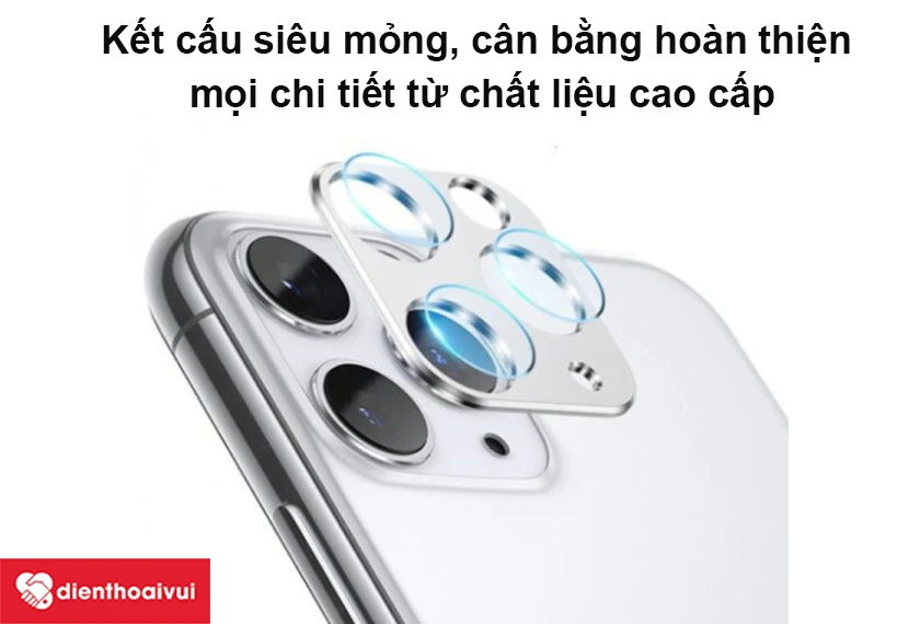 Miếng dán camera chống va đập S-Case iPhone 12