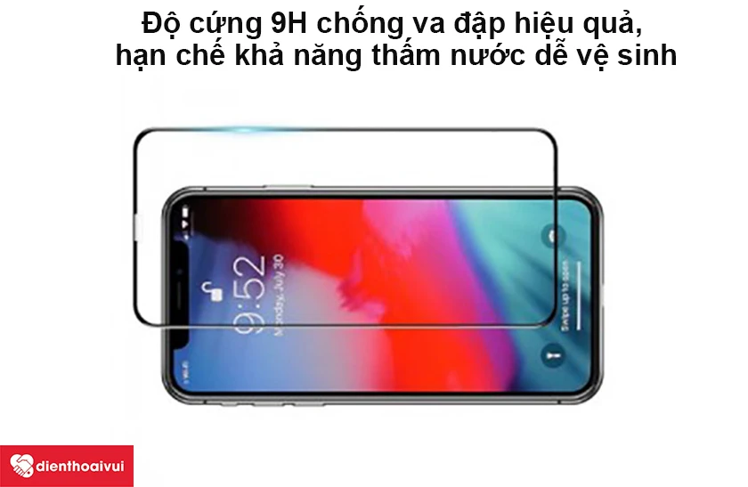 d&aacute;n m&agrave;n h&igrave;nh cường lực Iphone 11