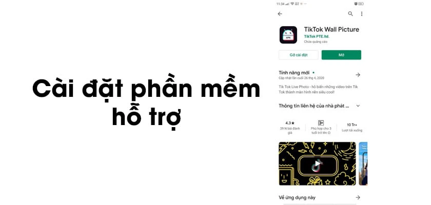 Bước 4: Sau khi ho&agrave;n tất việc tải ứng dụng bổ trợ n&agrave;y về điện thoại th&igrave; bạn chỉ cần mở app l&ecirc;n. Chọn &ldquo;V&agrave;o thiết lập trực tiếp&rdquo; l&agrave; thấy được c&aacute;c video m&agrave; m&igrave;nh tải xuống trước đ&oacute; đ&atilde; được lưu lại tất cả ở đ&acirc;y.