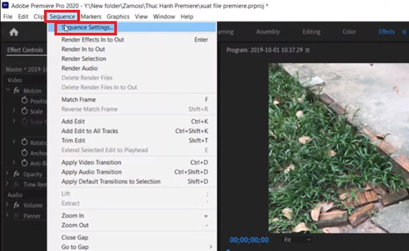 C&aacute;ch xuất video trong Adobe Premiere Pro CC chi tiết&nbsp;