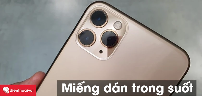 Miếng d&aacute;n PPF iPhone 12 Pro Max trong suốt, tương th&iacute;ch với sạc kh&ocirc;ng d&acirc;y