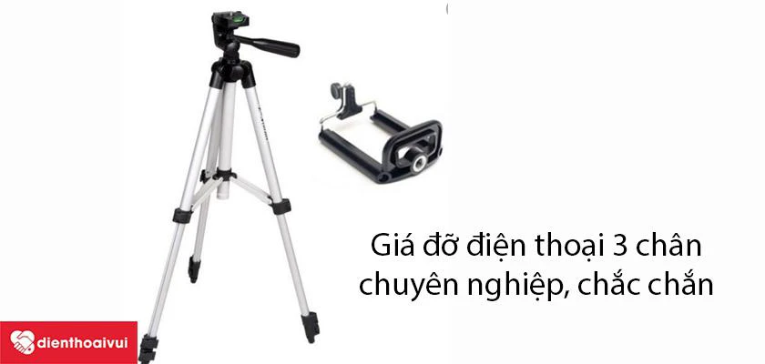 Gi&aacute; đỡ điện thoại 3 ch&acirc;n