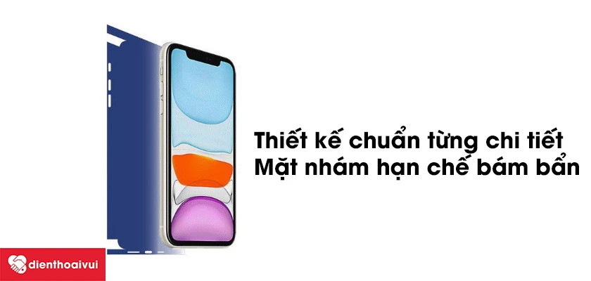 Thiết kế chuẩn từng chi tiết, mặt nh&aacute;m hạn chế b&aacute;m bẩn