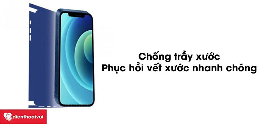 Miếng d&aacute;n trong suốt, chống trầy xước v&agrave; tự phục hồi vết xước nhanh ch&oacute;ng