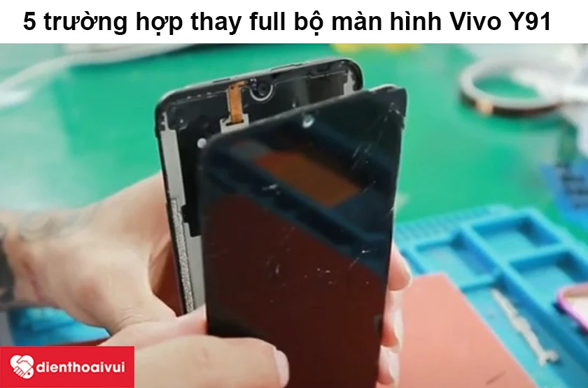 thay k&iacute;nh Vivo Y91