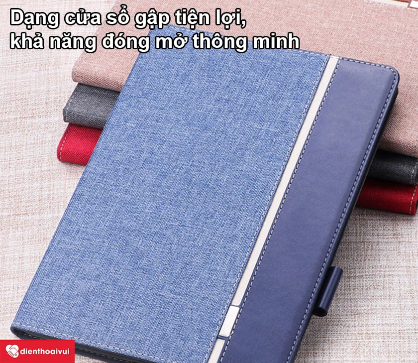Bao da Kaku vải Jean iPad 5/6/7