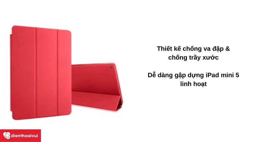 Bao da KAKU TPU đỏ cho iPad mini 5