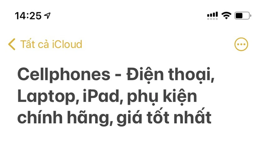 Cách đổi màu một ghi chú cụ thể