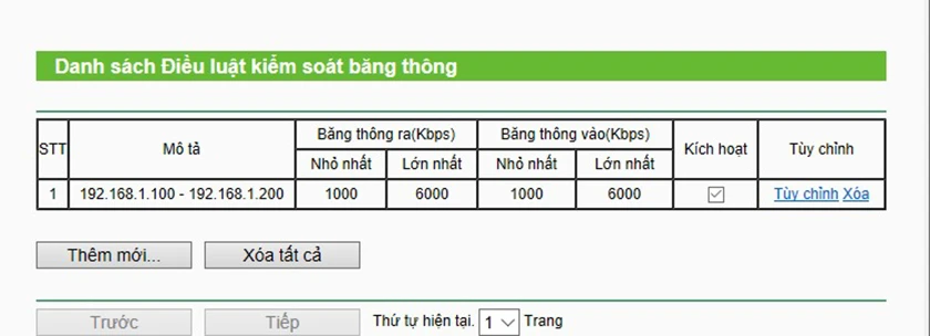 C&aacute;ch giới hạn băng th&ocirc;ng wifi Viettel, VNPT, FPT
