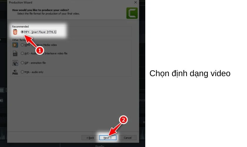 Chọn MP4 &ndash; Smart Player (HTML5)
