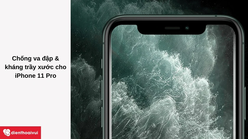 Dán ch&ocirc;́ng va đ&acirc;̣p cho iPhone 11 Pro