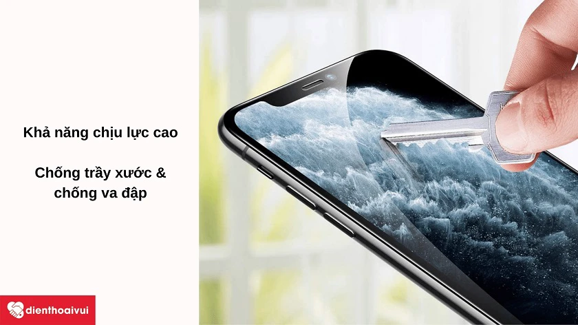 Dán ch&ocirc;́ng va đ&acirc;̣p iPhone 11 Pro Max