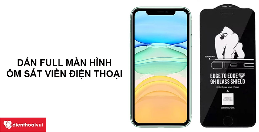 D&aacute;n chống va đập Kingkong Full iPhone 12/12 Pro