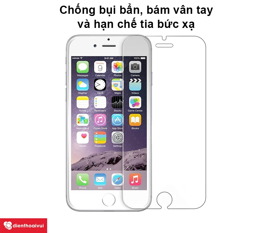 d&aacute;n m&agrave;n h&igrave;nh iPhone 6/ 6S