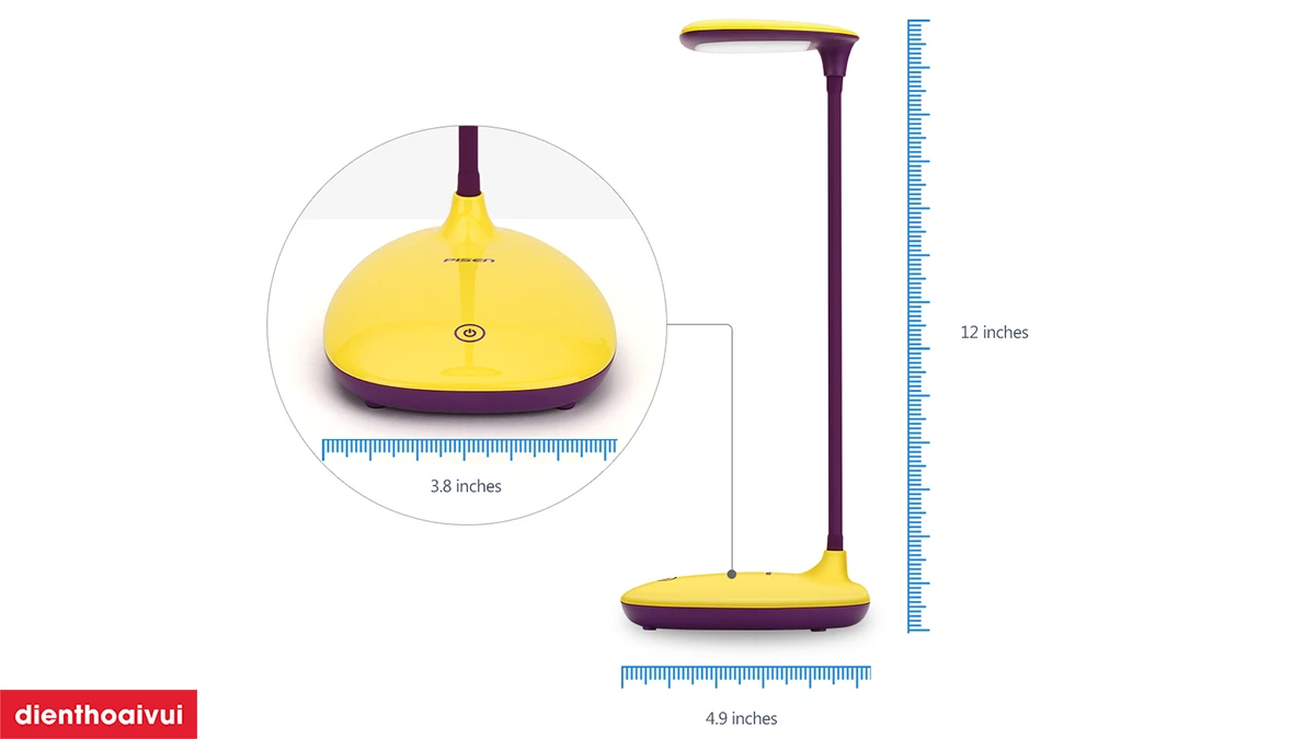 Thiết kế Đèn bàn Pisen Led chargeable lamp